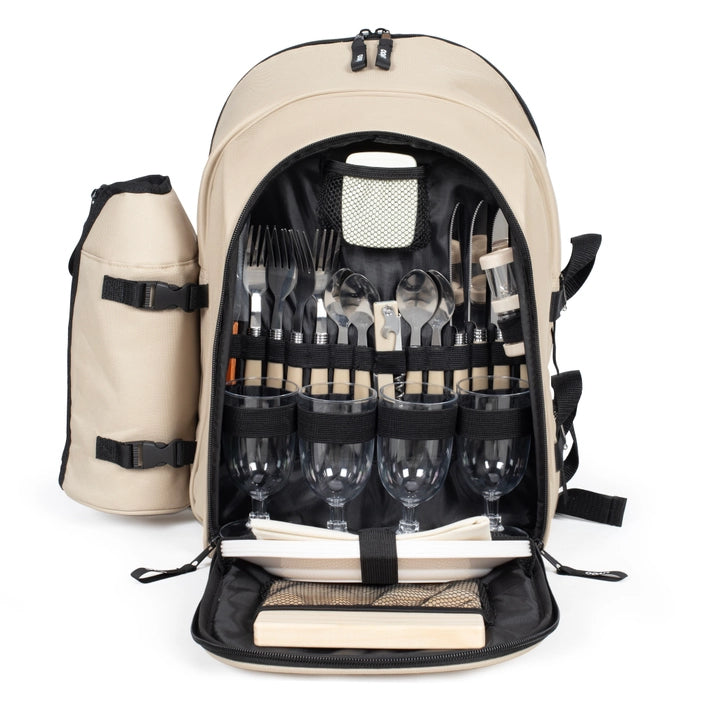 LIVOO Picnic backpack for four people