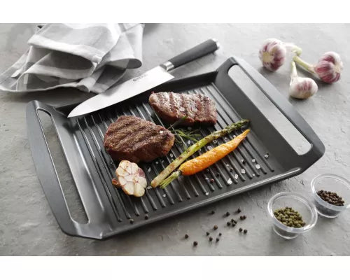 HENDI Griddle for induction cookers, 390×260mm
