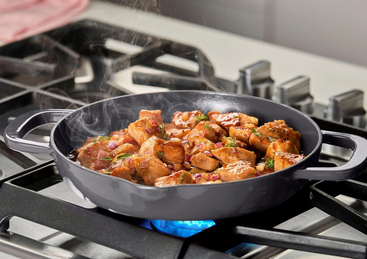 TUPPERWARE Enamelled cast iron pan 26 cm