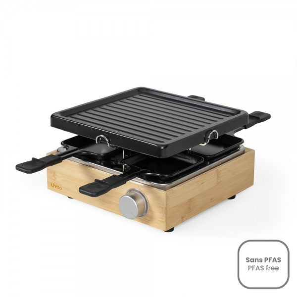 LIVOO Raclette grill for 4